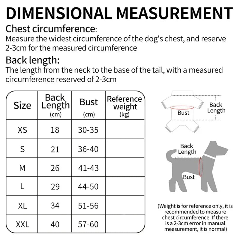 Soft Fleece Dog Jumpsuit – Warm & Cozy Pet Clothing