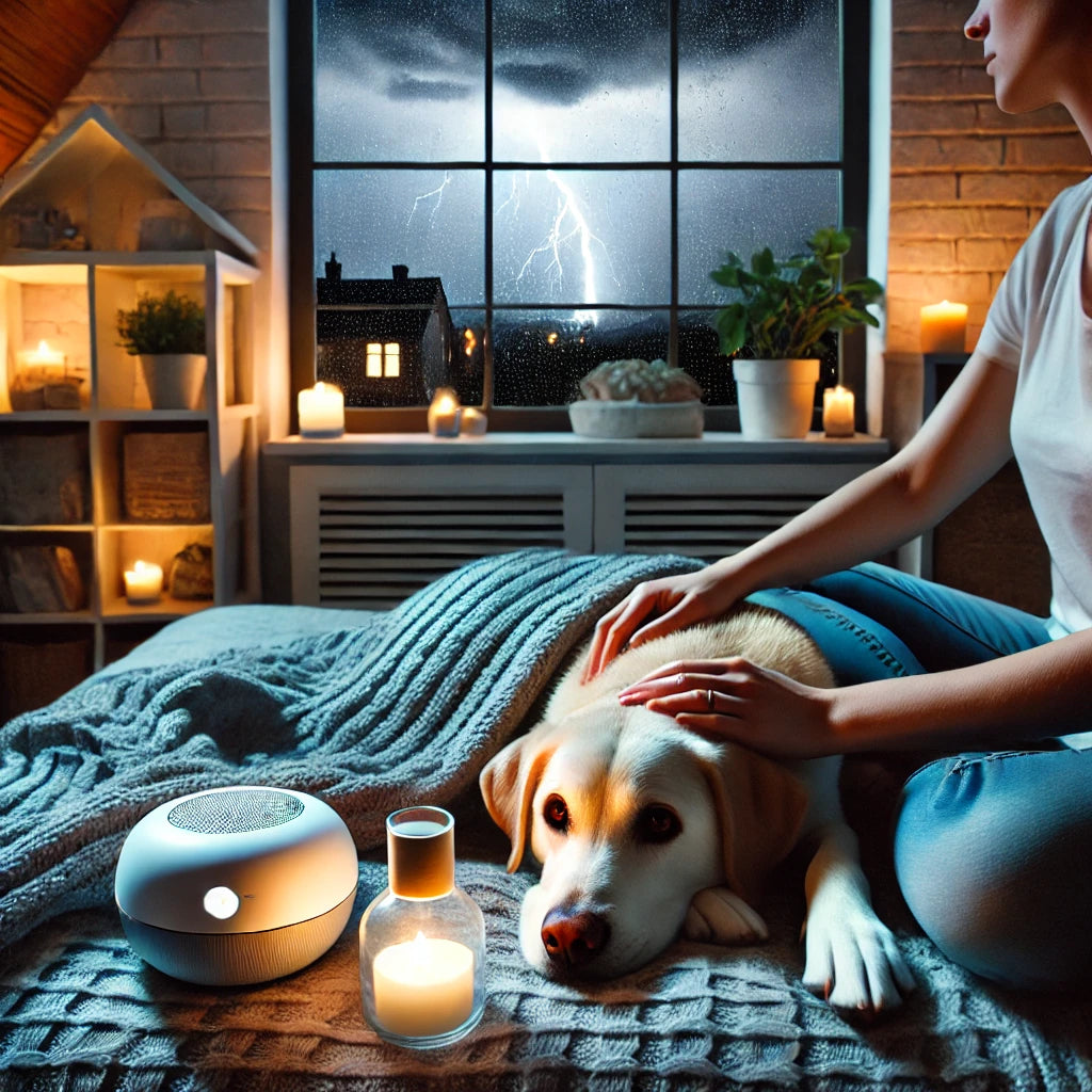 How to Keep Your Pet Calm During Thunderstorms