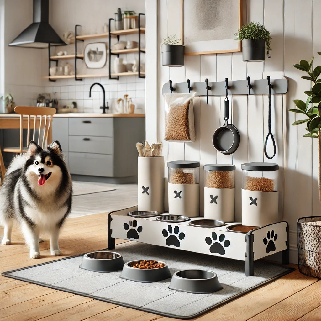How to Set Up a Stylish and Functional Pet Feeding Station
