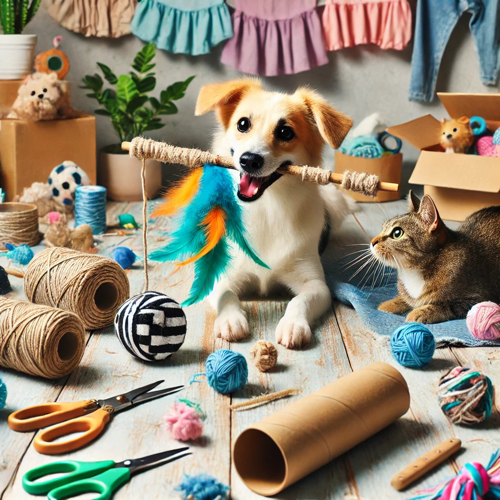 DIY Pet Toys: Fun and Easy Projects for Your Furry Friends