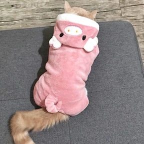 Soft Fleece Dog Jumpsuit – Warm & Cozy Pet Clothing